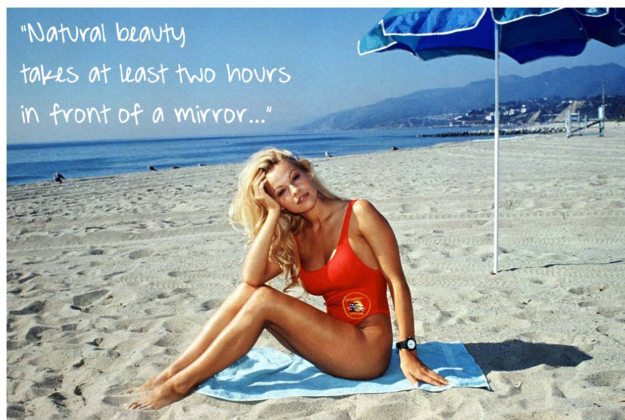 Pamela Anderson - Natural Beauty