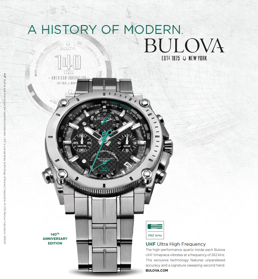 Bulova 140 Campaign Image