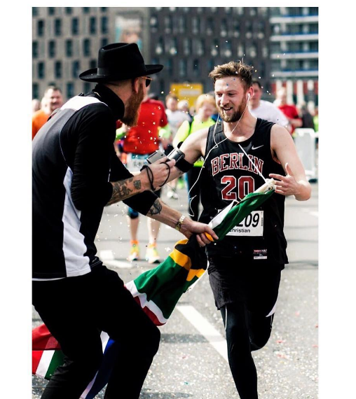 Did we mention he runs marathons?
