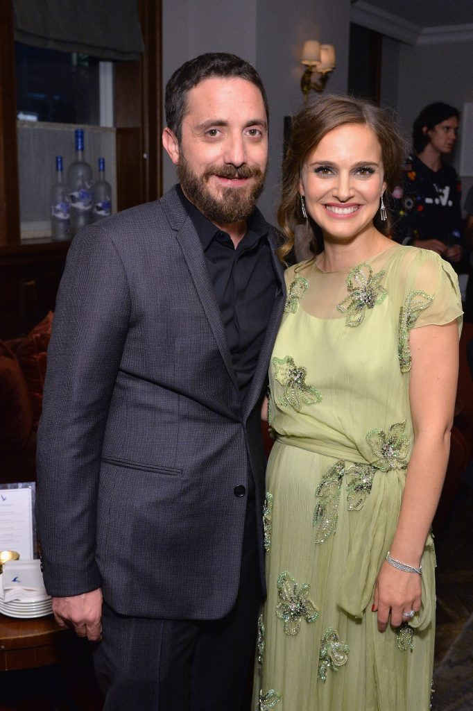 TORONTO, ON - SEPTEMBER 11: Director Pablo Larrain (L) and actress Natalie Portman at the Jackie TIFF party hosted by GREY GOOSE Vodka and Soho House Toronto on September 11, 2016 in Toronto, Canada. (Photo by Stefanie Keenan/Getty Images for Grey Goose Vodka )